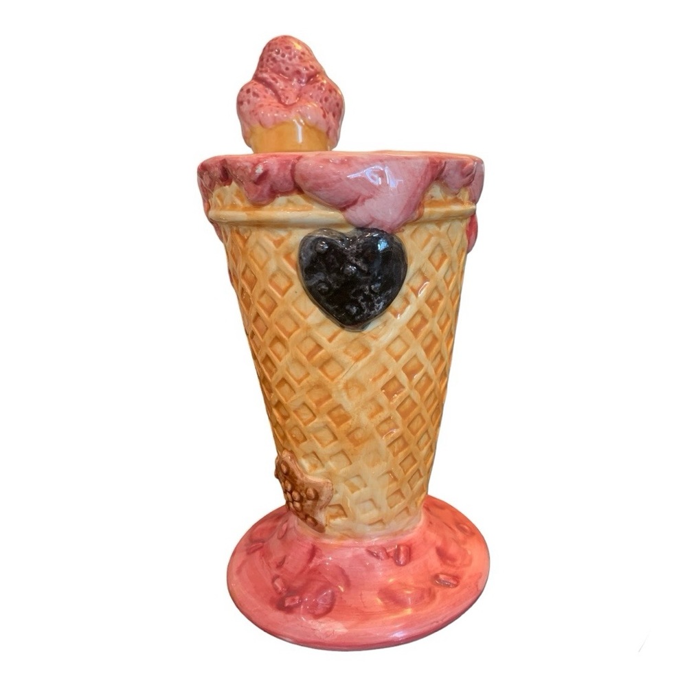 Jay Import Ice Cream Cone Cups With Spoons - Picture 4 of 11